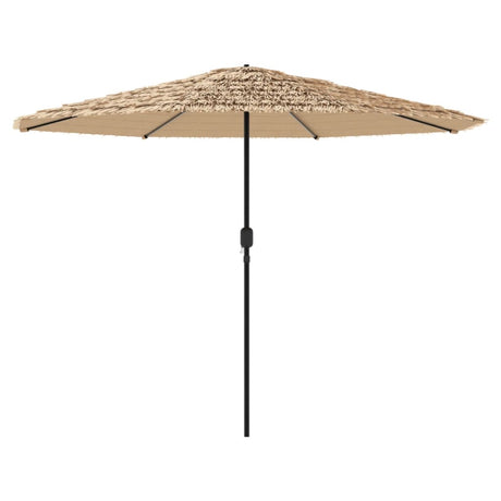 Parasol met stalen paal 324x324x247 cm bruin - AllerleiShop