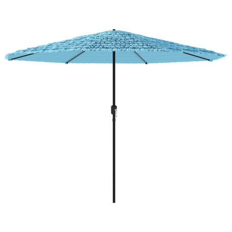 Parasol met stalen paal 324x324x247 cm blauw - AllerleiShop