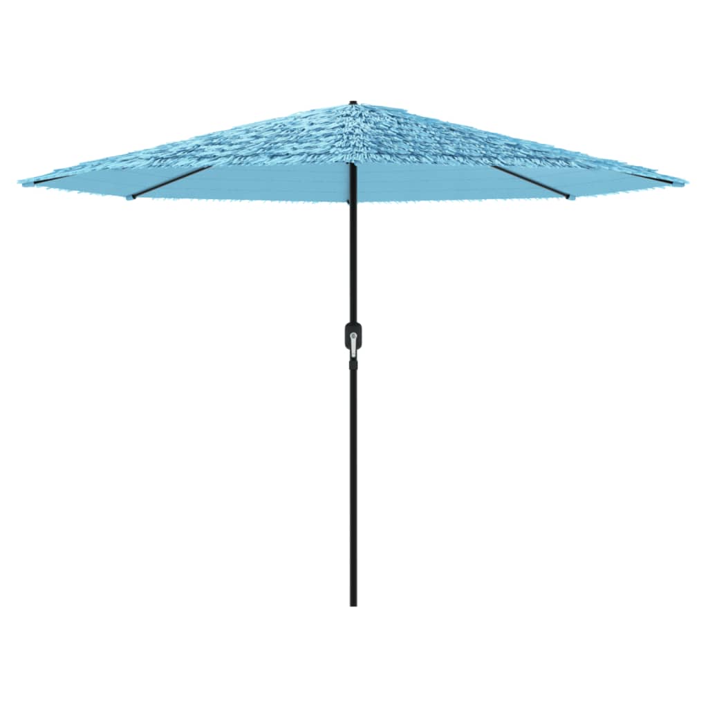 Parasol met stalen paal 324x324x247 cm blauw - AllerleiShop