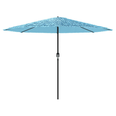 Parasol met stalen paal 324x324x247 cm blauw - AllerleiShop