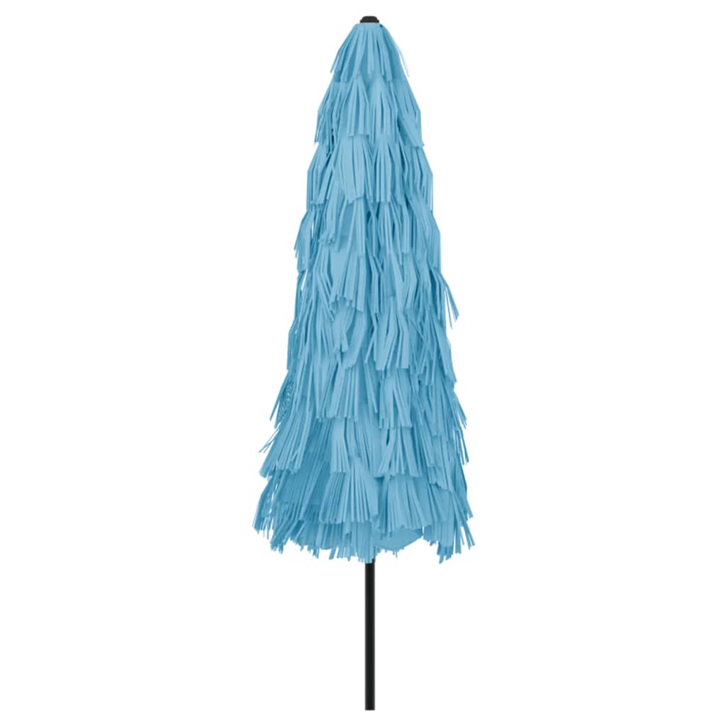 Parasol met stalen paal 324x324x247 cm blauw - AllerleiShop