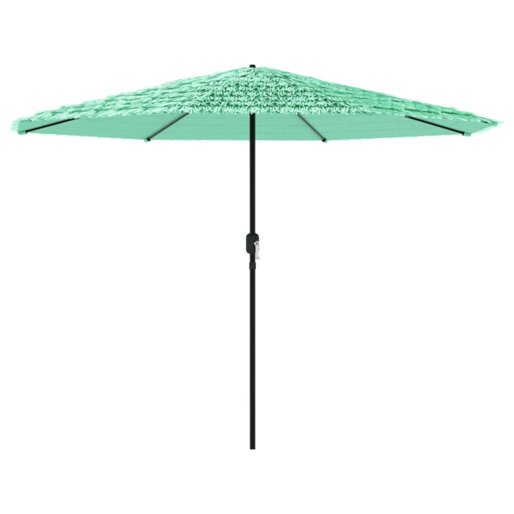 Parasol met stalen paal 324x324x247 cm groen - AllerleiShop