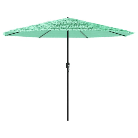 Parasol met stalen paal 324x324x247 cm groen - AllerleiShop