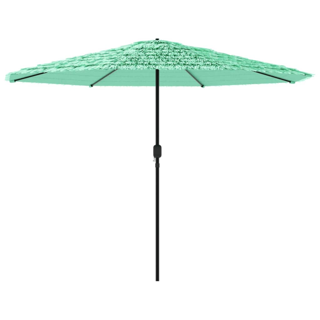 Parasol met stalen paal 324x324x247 cm groen - AllerleiShop