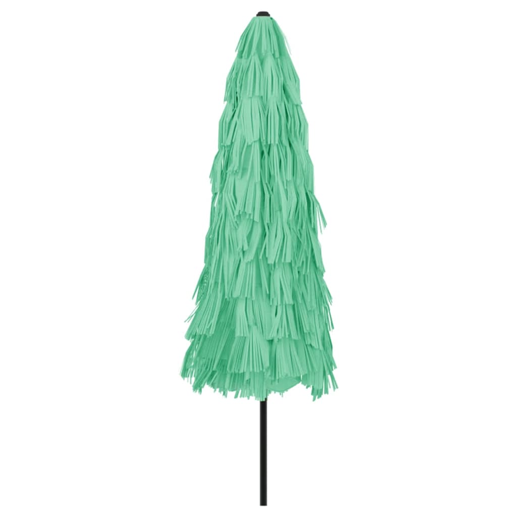 Parasol met stalen paal 324x324x247 cm groen - AllerleiShop