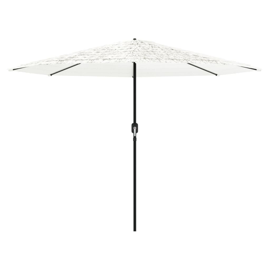 Parasol met stalen paal 324x324x247 cm wit - AllerleiShop