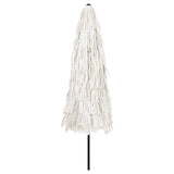 Parasol met stalen paal 324x324x247 cm wit - AllerleiShop