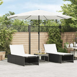 Parasol met stalen paal 324x324x247 cm wit - AllerleiShop