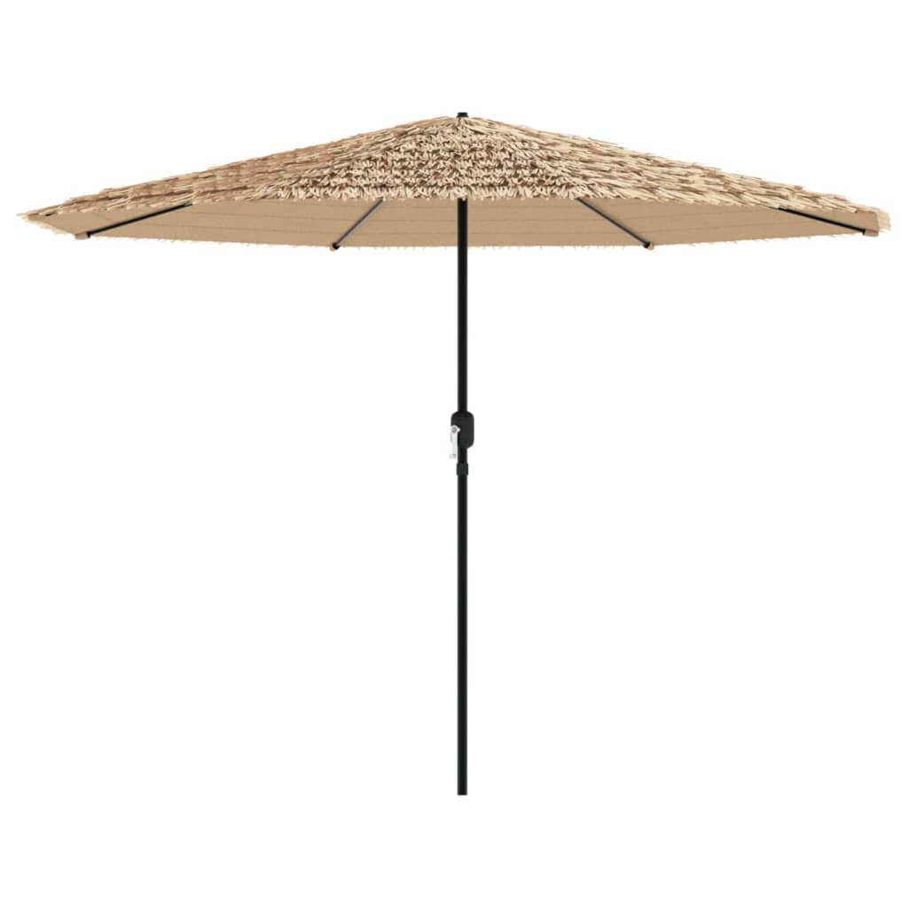 Parasol met stalen paal 388x388x248 cm bruin - AllerleiShop