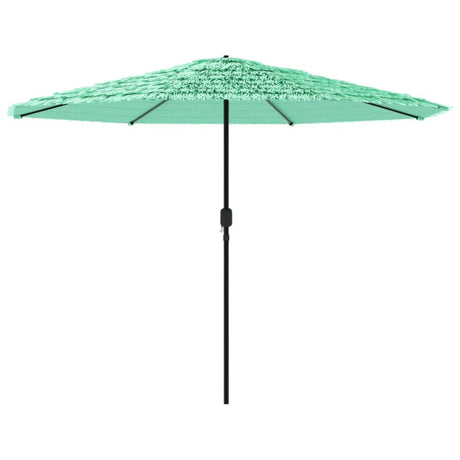 Parasol met stalen paal 388x388x248 cm groen - AllerleiShop