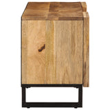 Tv-meubel 105x34x46 cm massief ruw mangohout - AllerleiShop