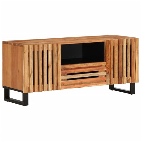 Tv-meubel 100x34x46 cm massief acaciahout - AllerleiShop