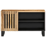 Tv-meubel 80x34x46 cm massief ruw mangohout - AllerleiShop