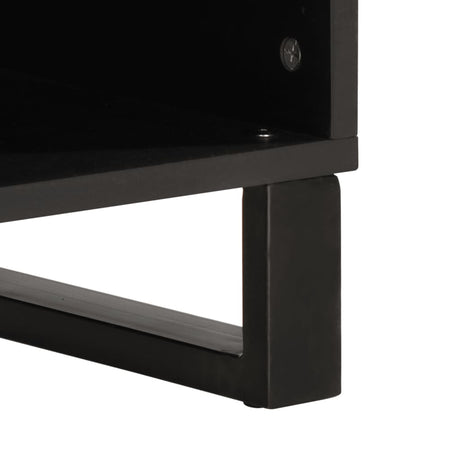 Tv-meubel 80x34x46 cm massief ruw mangohout - AllerleiShop