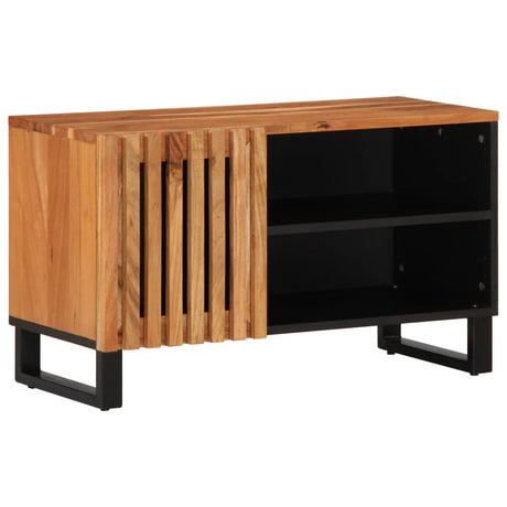 Tv-meubel 80x34x46 cm massief acaciahout - AllerleiShop