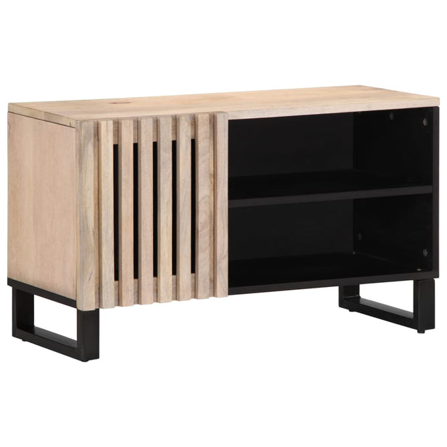 Tv-meubel 80x34x46 cm massief mangohout - AllerleiShop