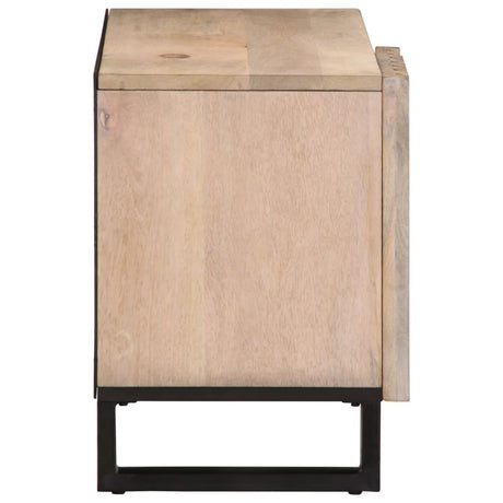 Tv-meubel 80x34x46 cm massief mangohout - AllerleiShop