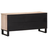 Tv-meubel 100x34x46 cm massief mangohout - AllerleiShop