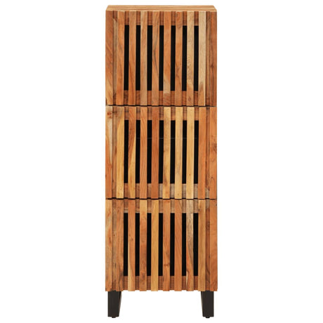 Hoge kast 40x34x110 cm massief acaciahout - AllerleiShop