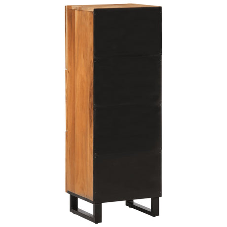 Hoge kast 40x34x110 cm massief acaciahout - AllerleiShop