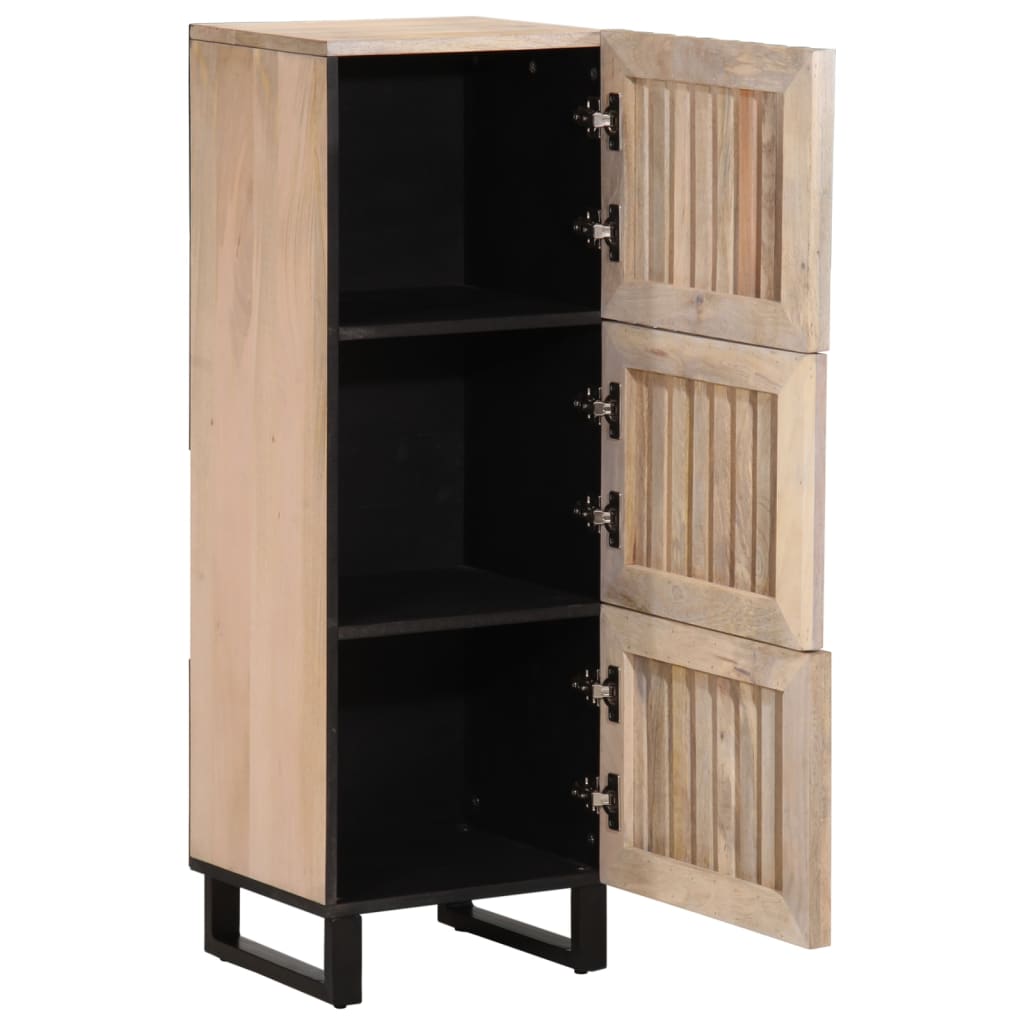 Hoge kast 40x34x110 cm massief mangohout - AllerleiShop