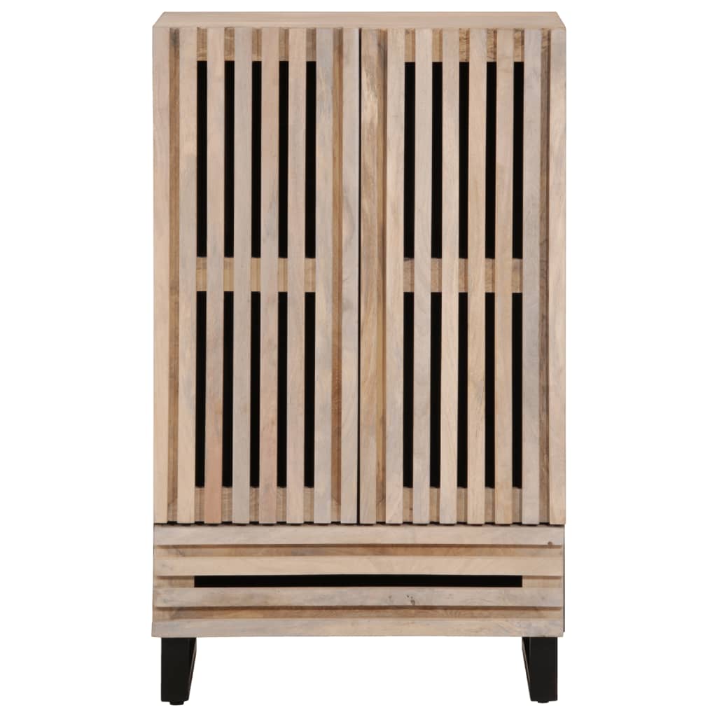 Hoge kast 60x34x100 cm massief mangohout - AllerleiShop