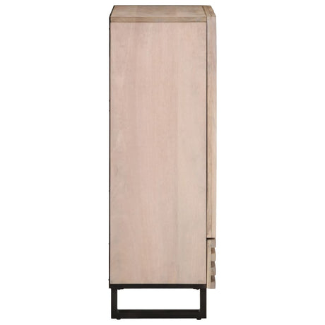 Hoge kast 60x34x100 cm massief mangohout - AllerleiShop