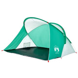 Strandtent 2-persoons pop-up waterdicht zeegroen - AllerleiShop