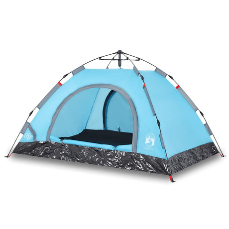 Tent 2-persoons snelontgrendeling blauw - AllerleiShop