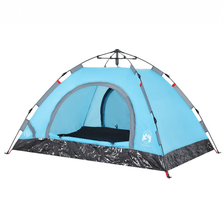 Tent 2-persoons snelontgrendeling blauw - AllerleiShop