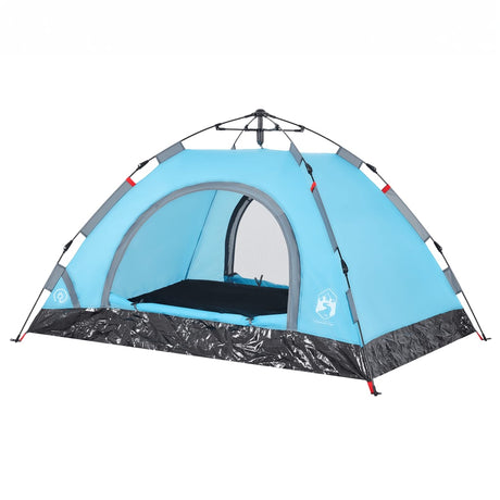 Tent 2-persoons snelontgrendeling blauw - AllerleiShop