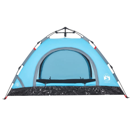 Tent 2-persoons snelontgrendeling blauw - AllerleiShop