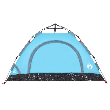 Tent 2-persoons snelontgrendeling blauw - AllerleiShop