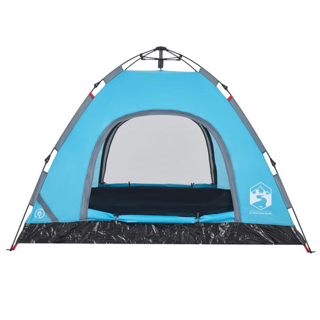 Tent 3-persoons snelontgrendeling blauw - AllerleiShop