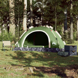 Tent 4-persoons snelontgrendeling groen - AllerleiShop