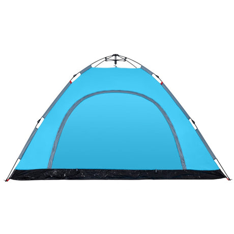 Tent 5-persoons snelontgrendeling blauw - AllerleiShop