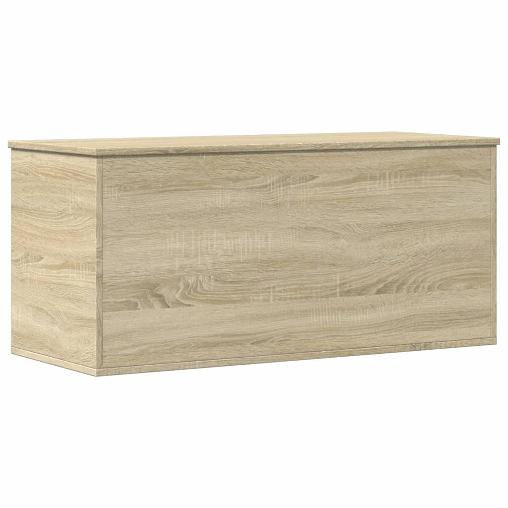 Opbergbox 100x42x46 cm bewerkt hout sonoma eikenkleurig