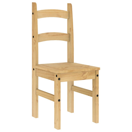 Eetkamerstoelen 2 st 40x46x99 cm massief grenenhout - AllerleiShop