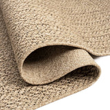 Vloerkleed ZIZUR binnen en buiten 60x110 cm jute look