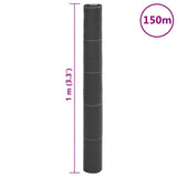 Worteldoek 1x150 m polypropeen zwart - AllerleiShop