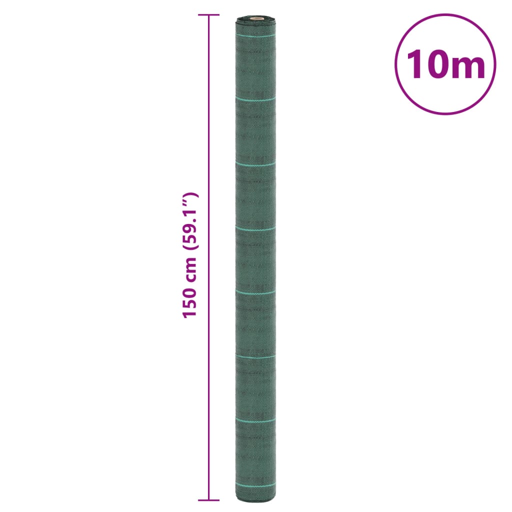 Worteldoek 1,5x10 m polypropeen groen - AllerleiShop