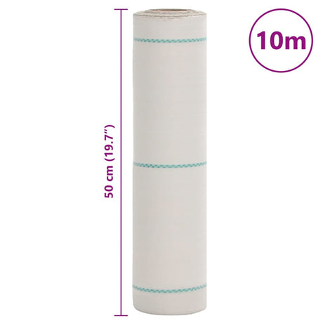 Worteldoek 0,5x10 m polypropeen wit - AllerleiShop