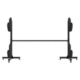 Opbergrek voor 2 kajaks 250x57x127,5 cm staal