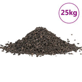 Basaltgrind 25 kg 5-8 mm zwart