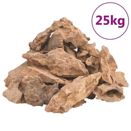 Drakenstenen 25 kg 1-10 cm bruin - AllerleiShop