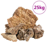 Drakenstenen 25 kg 5-30 cm bruin - AllerleiShop