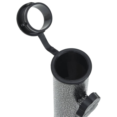 Parasolstandaards met pennen 2 st 9x35 cm gegalvaniseerd staal - AllerleiShop