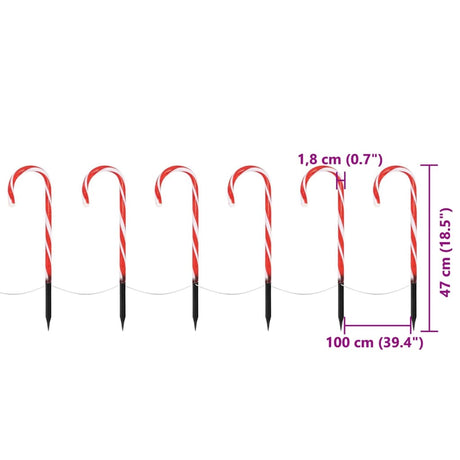 Ambiance 6-delige Zuurstoklampenset - AllerleiShop