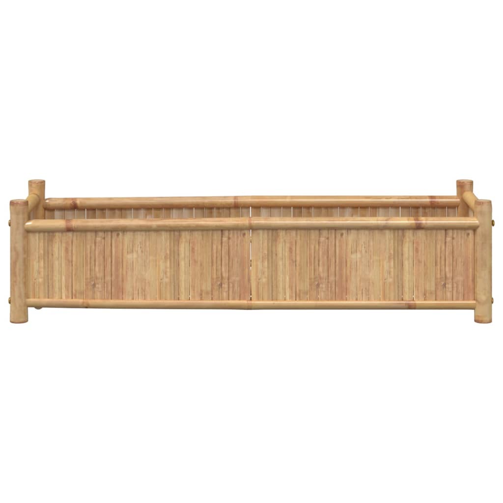 Plantenbak 100x30x25 cm bamboe - AllerleiShop