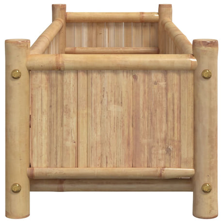 Plantenbak 100x30x25 cm bamboe - AllerleiShop